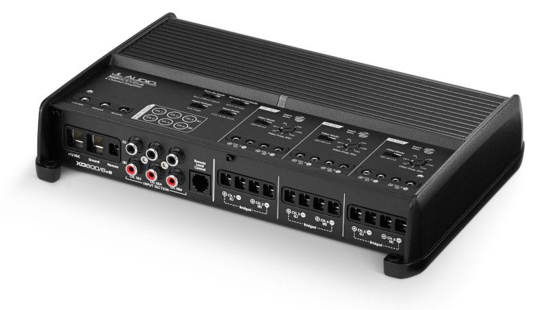 JL Audio XD600/6v2 6 Ch. Class D Full-Range Amplifier, 600 W