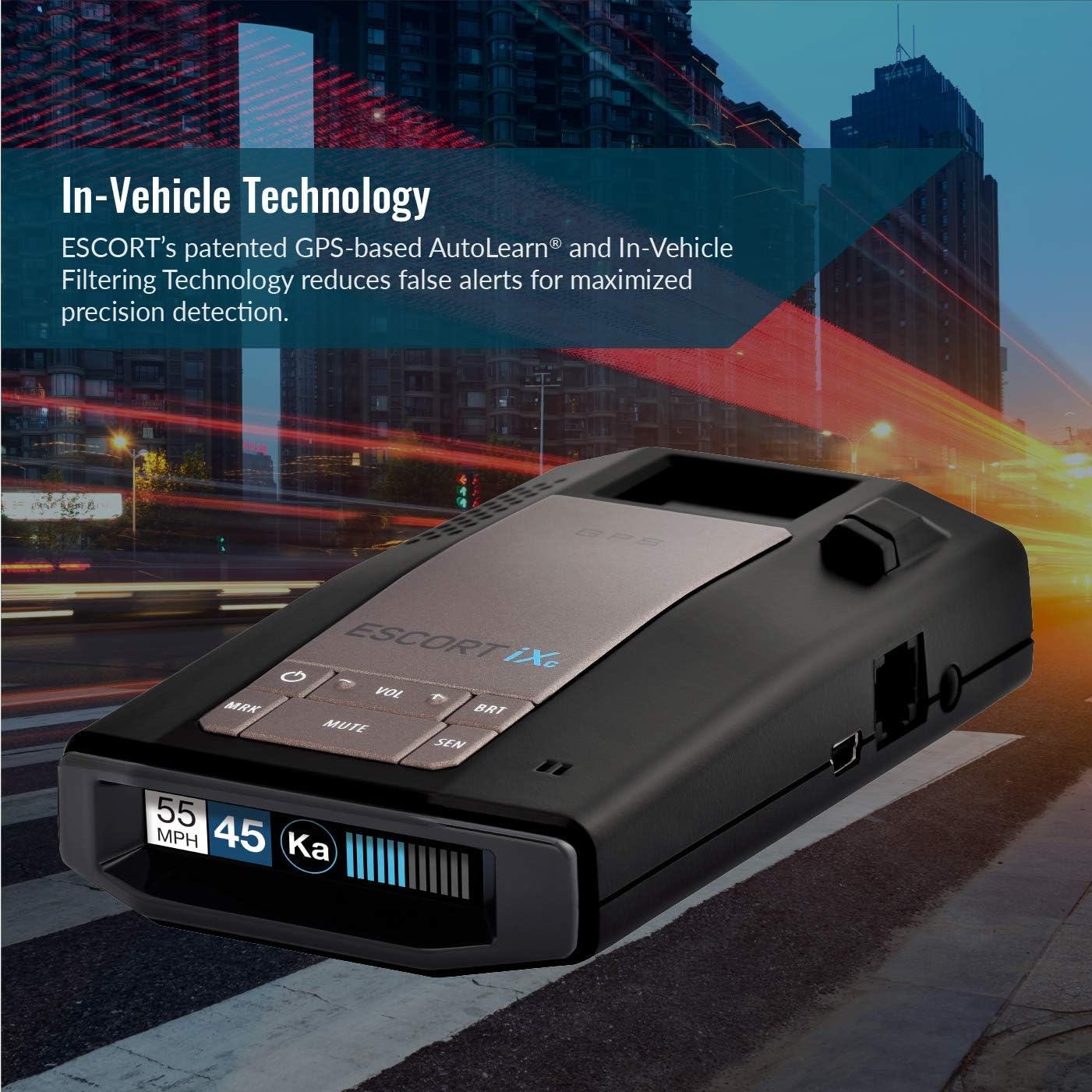 ESCORT iXc LASER AND RADAR DETECTOR | Competition Sound