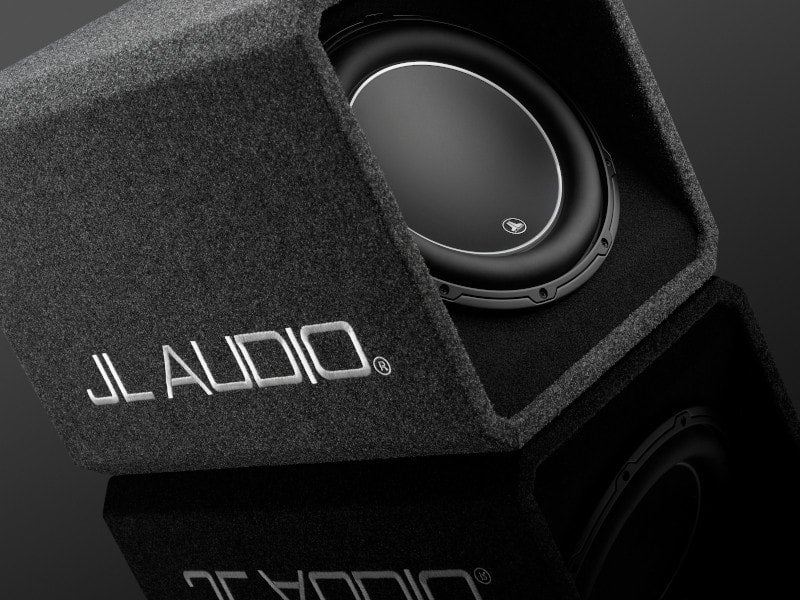 JL Audio HO112-W6v3 Single 12W6v3 H.O. Wedge, Ported, 2 Ω