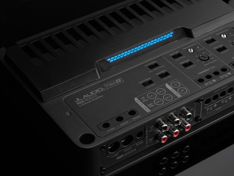 JL Audio RD400/4 4 Ch. Class D Full-Range Amplifier, 400 W