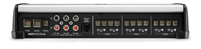 JL Audio XD600/6v2 6 Ch. Class D Full-Range Amplifier, 600 W