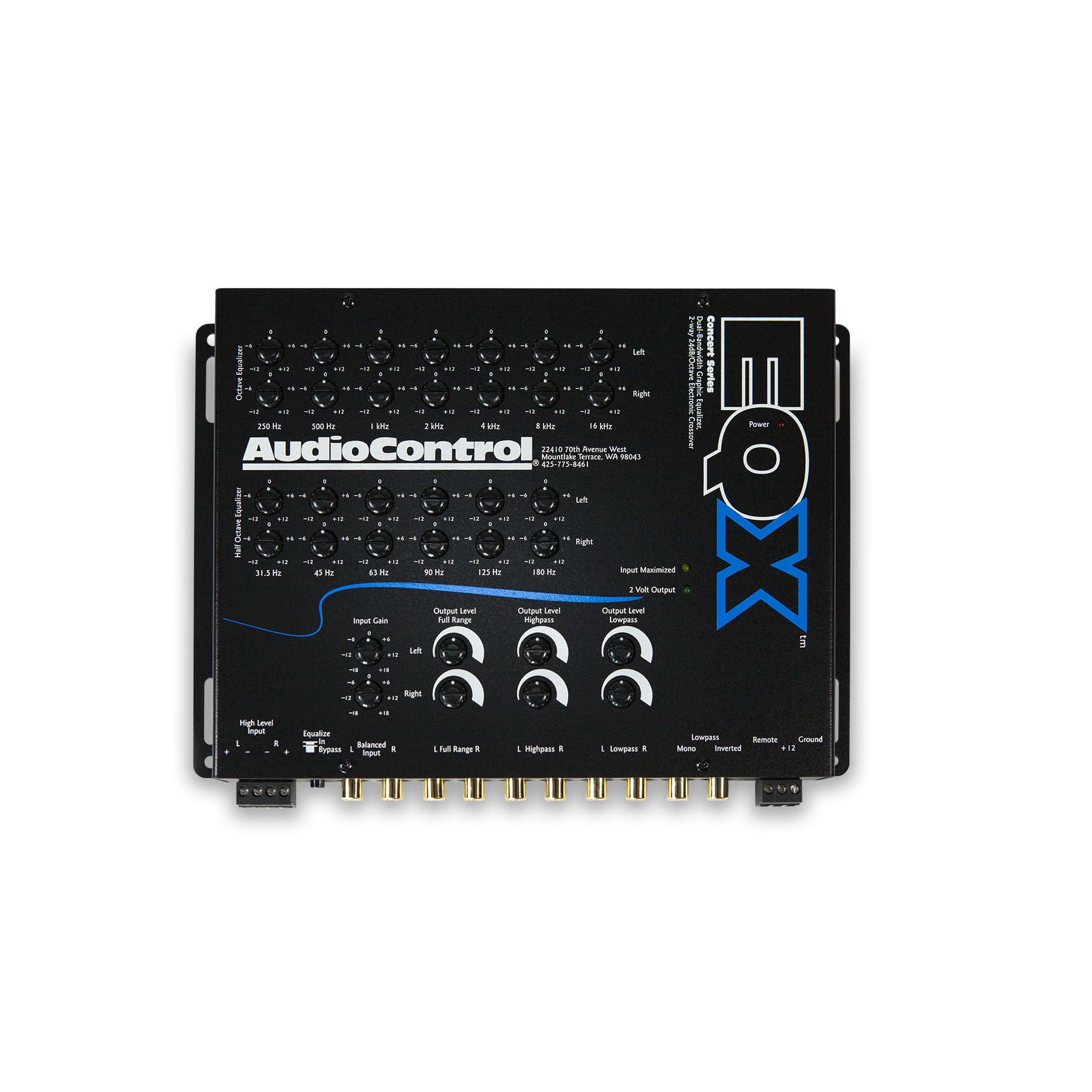 独創的 Series Concert EQX Control Audio | Sound Competition Car Audio