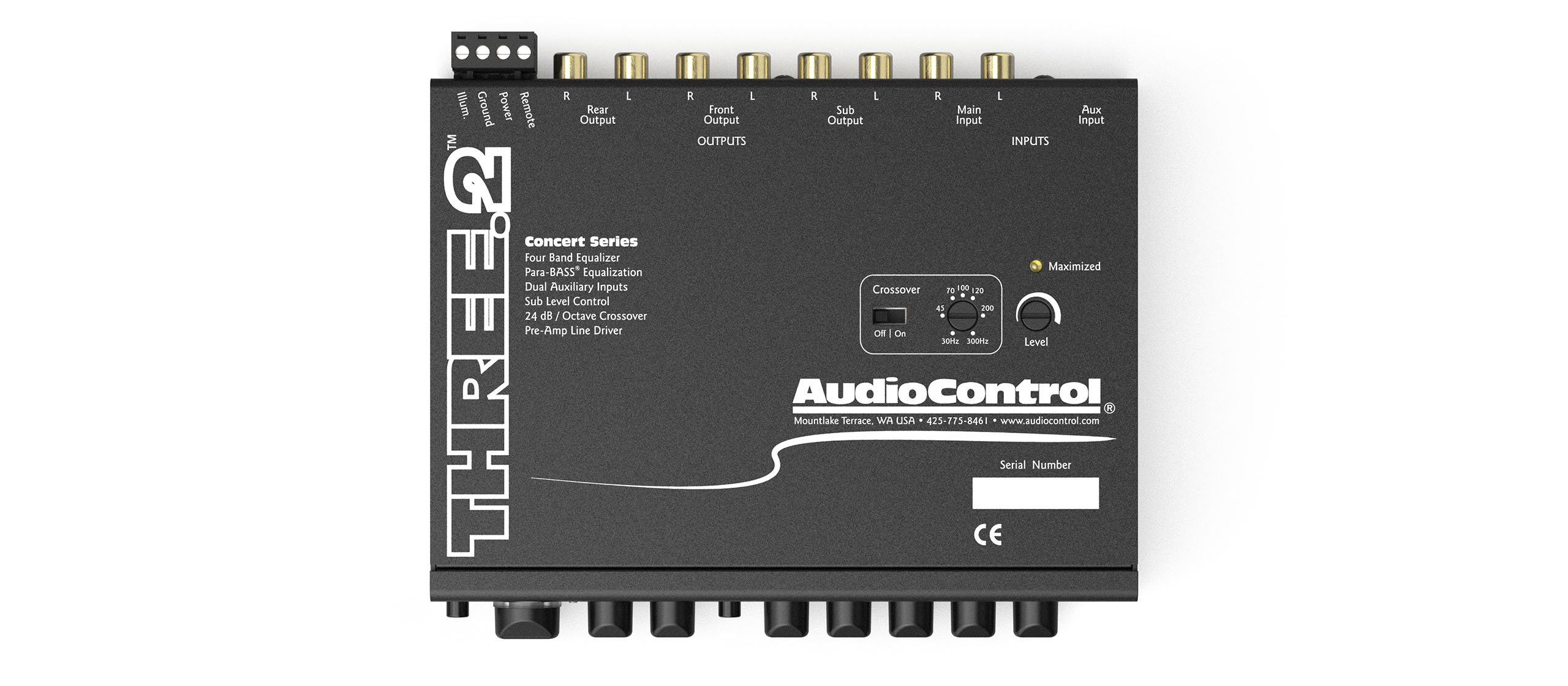 Audio Connect THREE.2 EQ/Crossover | Competition Sound | Competition Sound