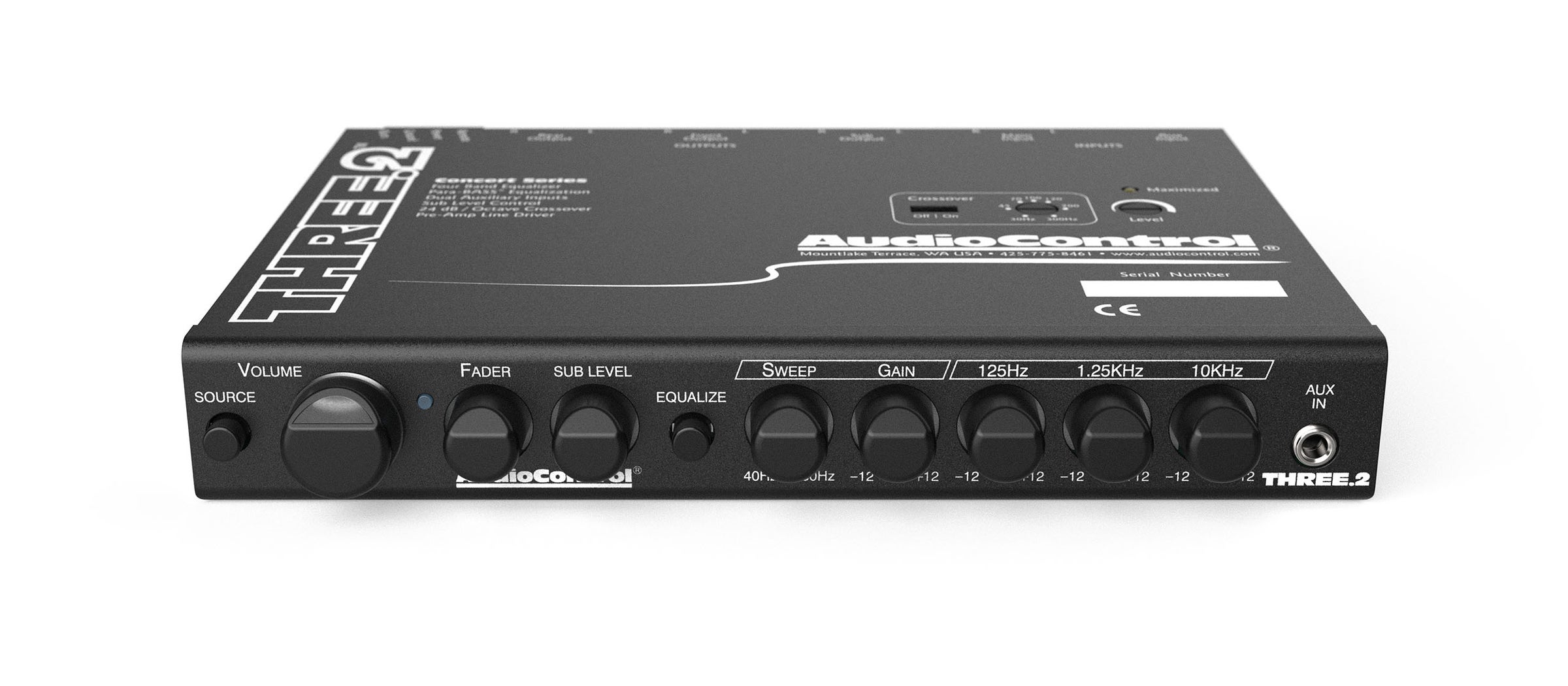 audio control THREE.1 オーディオコントロール AudioControl Three.1 at Onlinecarstereo.com