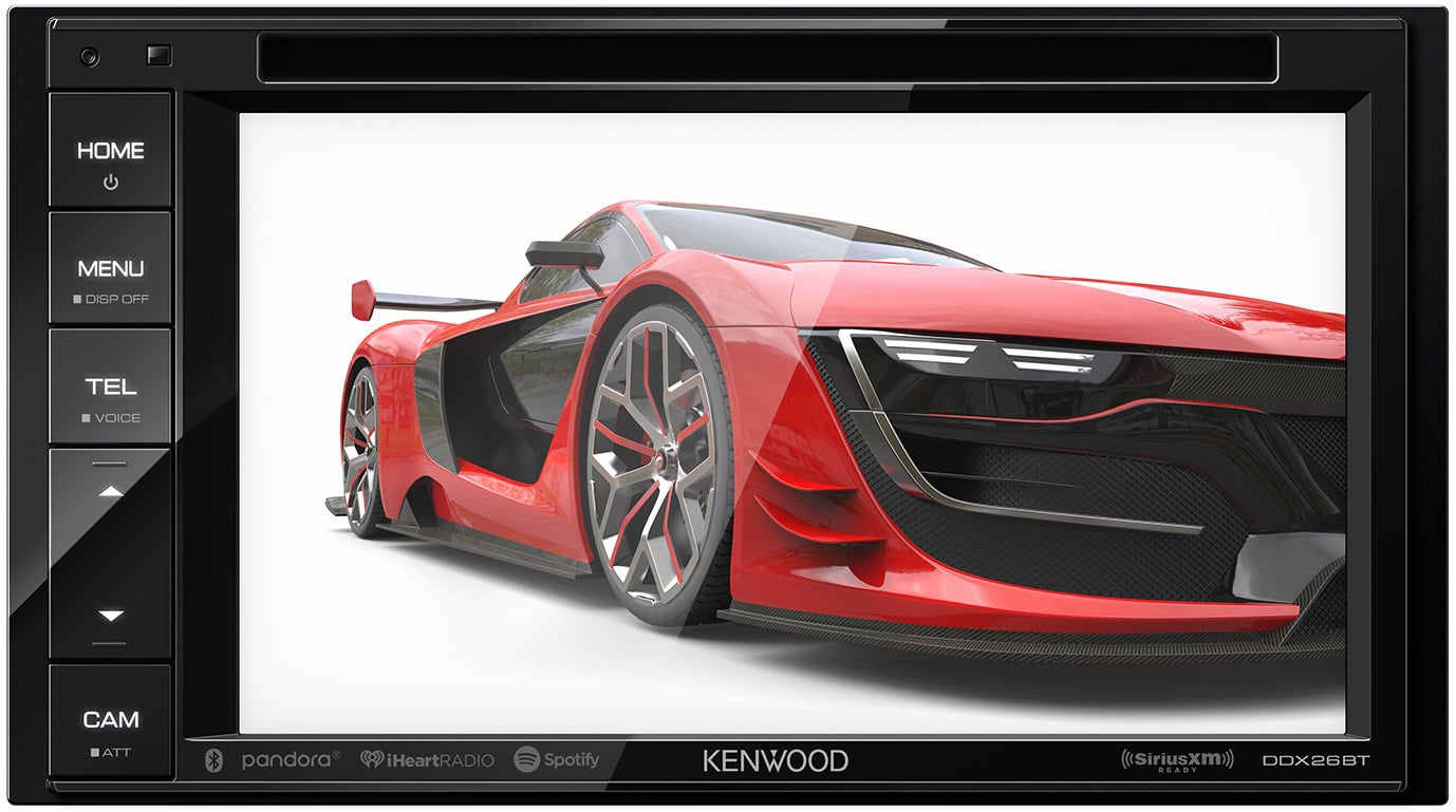 Kenwood DDX26BT DVD Multimedia Receiver with Bluetooth