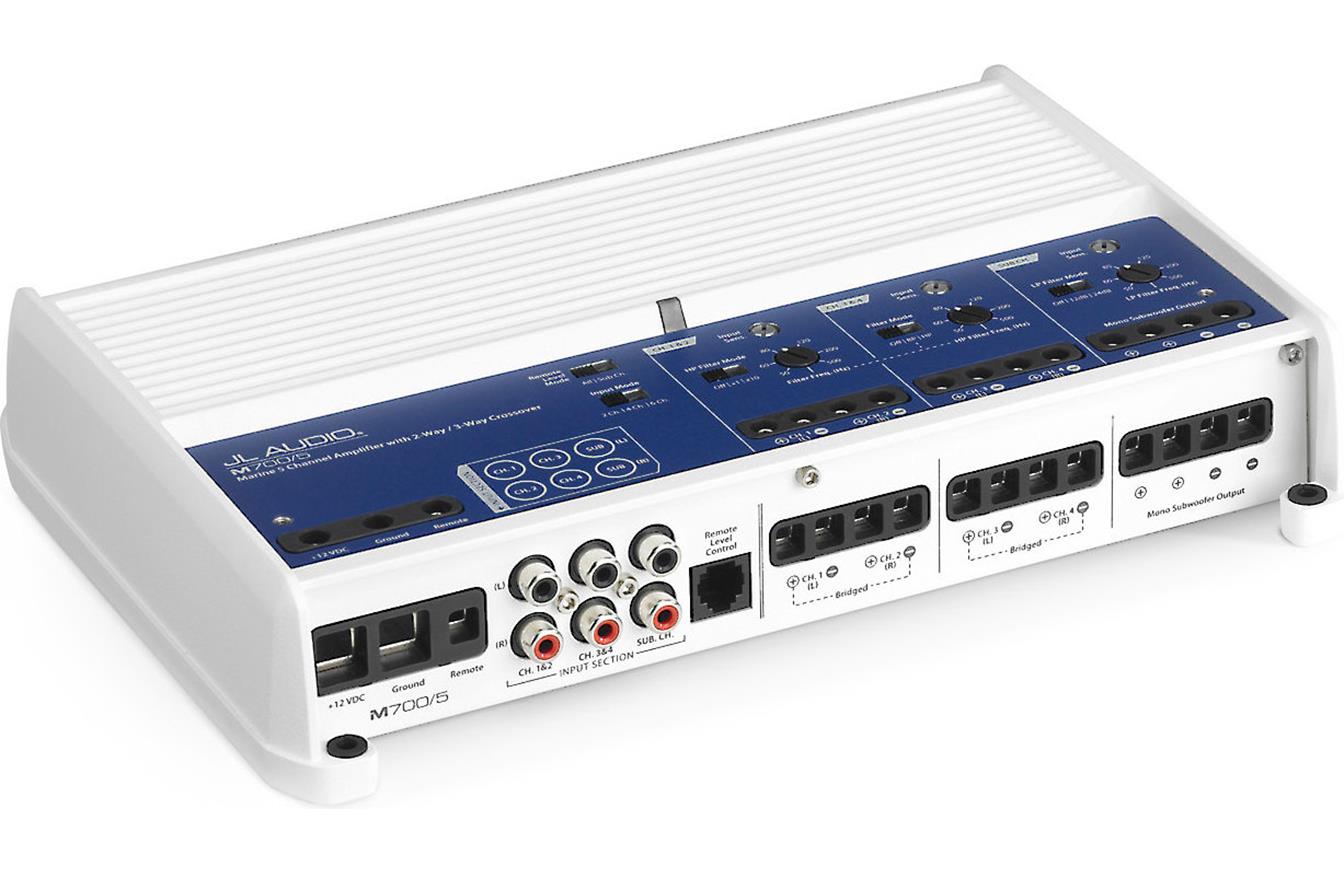Hifonics Endstufe JL AUDIO M700/5 5-Kanal 700 Watt Klasse D Marine System Verstärker ""BRANDNEU Auto Endstufe