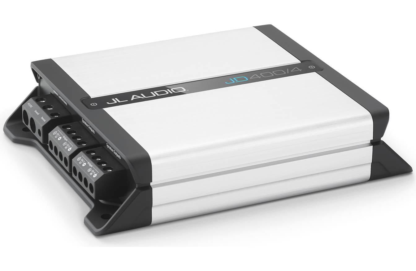 JL Audio JD400/4 4 Ch. Class D Full-Range Amplifier, 400 W