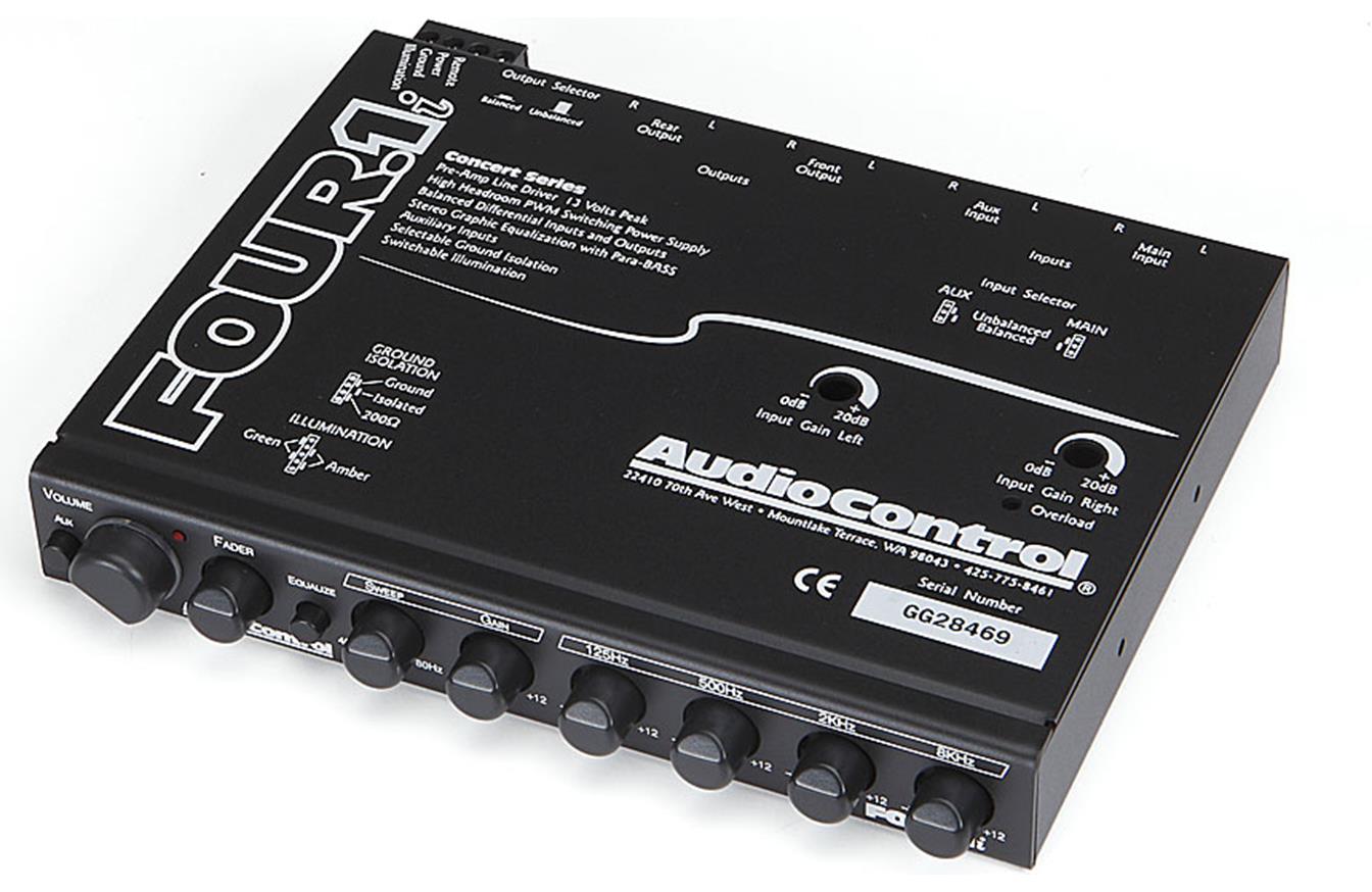 AudioControl FOUR.1i EQ/Line Driver | Competition Sound