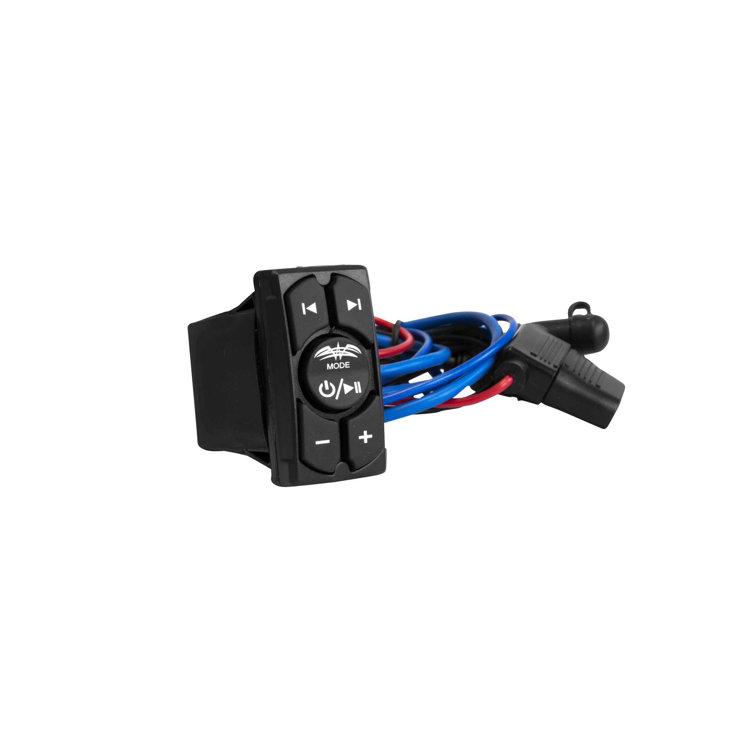 Textured Rocker Volume Rocker Control On Remote Control WW-BT RS | Wet Sounds Marine Bluetooth Rocker Switch With Volume ...