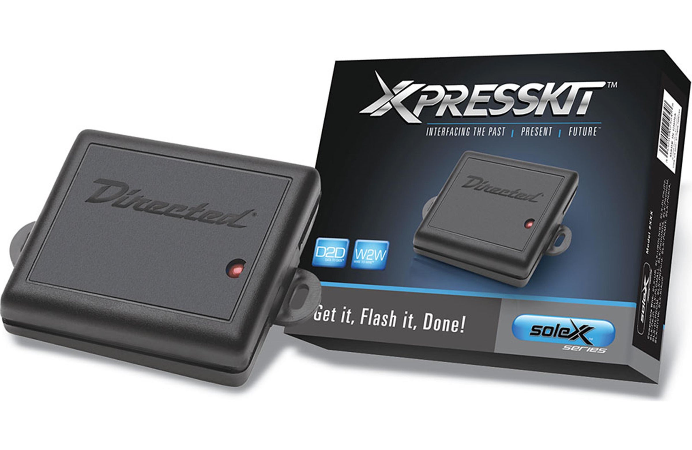 XpressKit XK09 Interfaces with the factory door lock, alarm