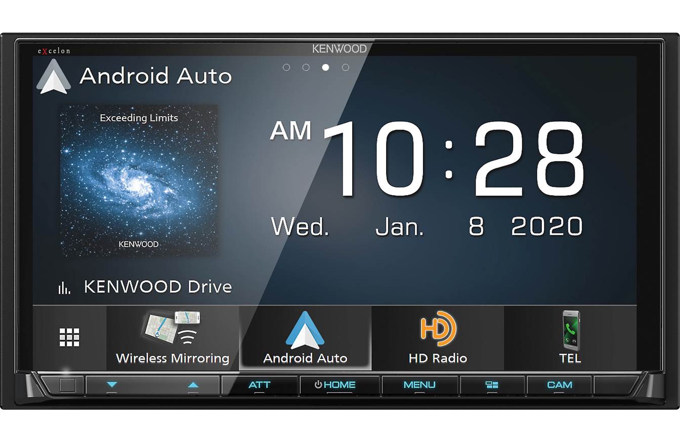 Kenwood DMX907S CarPlay & Android Auto Ready Multimedia receiver