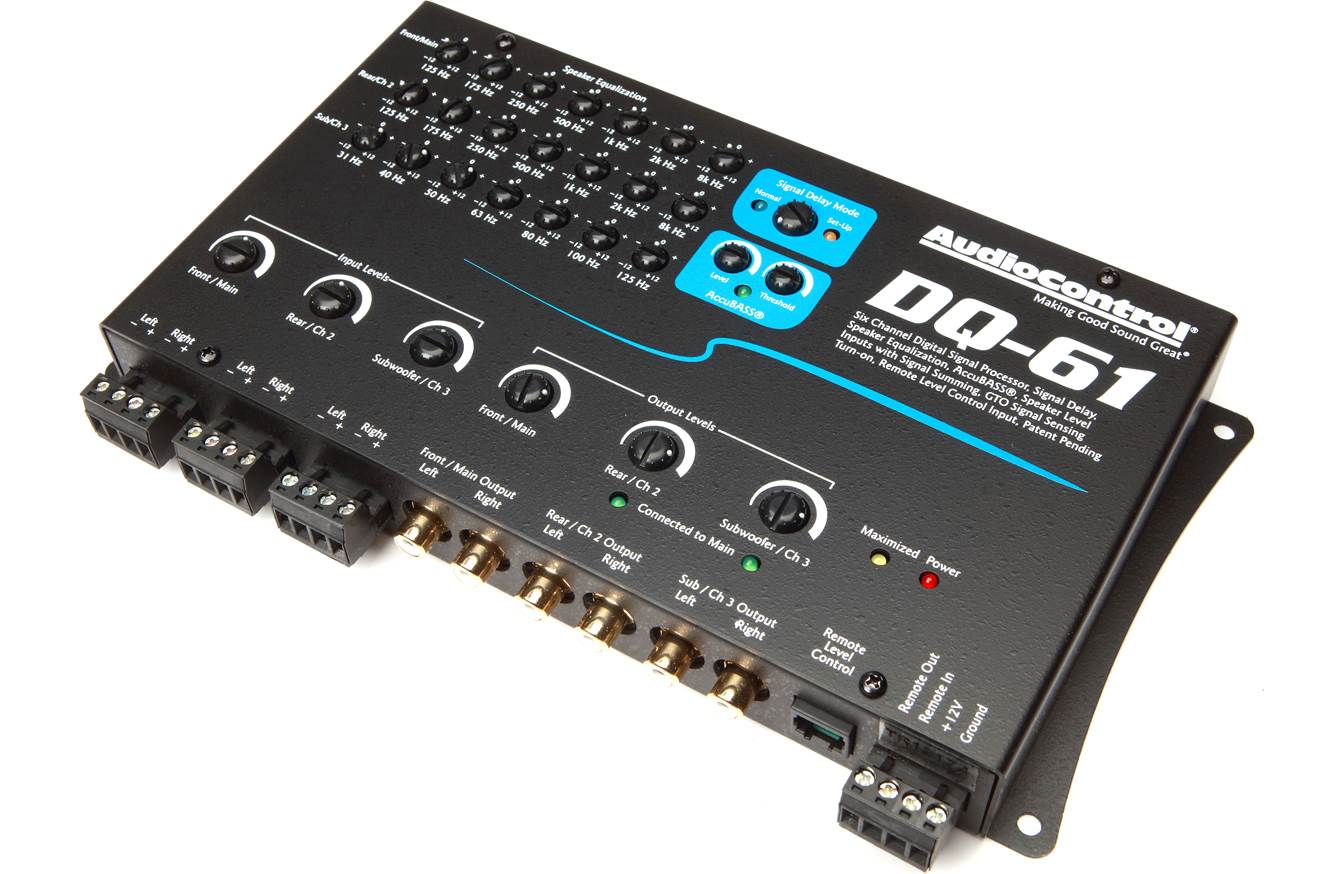 AudioControl DQ-61 Six Channel Converter with EQ and Delay
