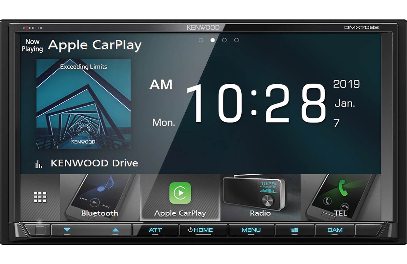 KENWOOD eXcelon DMX706S Car Receiver | Competition Sound