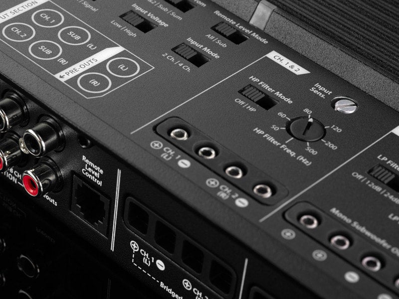 JL Audio XD500/3v2 3 Ch. Class D System Amplifier, 500 W