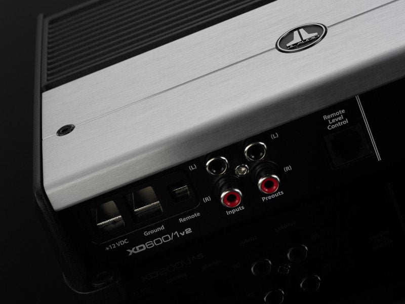JL Audio XD600/1v2 Monoblock Class D Subwoofer Amplifier, 600 W