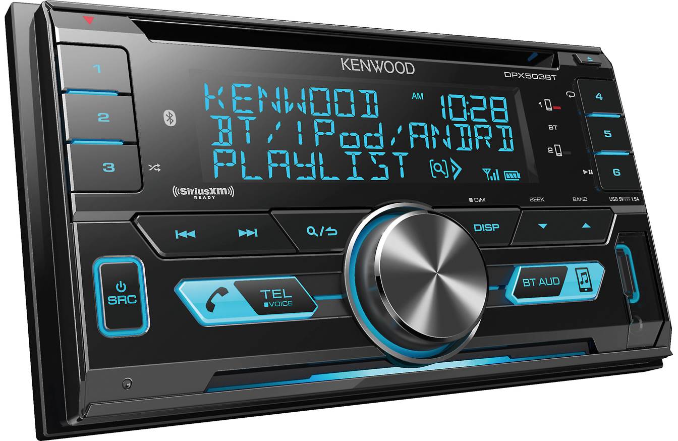 KENWOOD DPX503BT Double DIN Car Receiver | Competition Sound