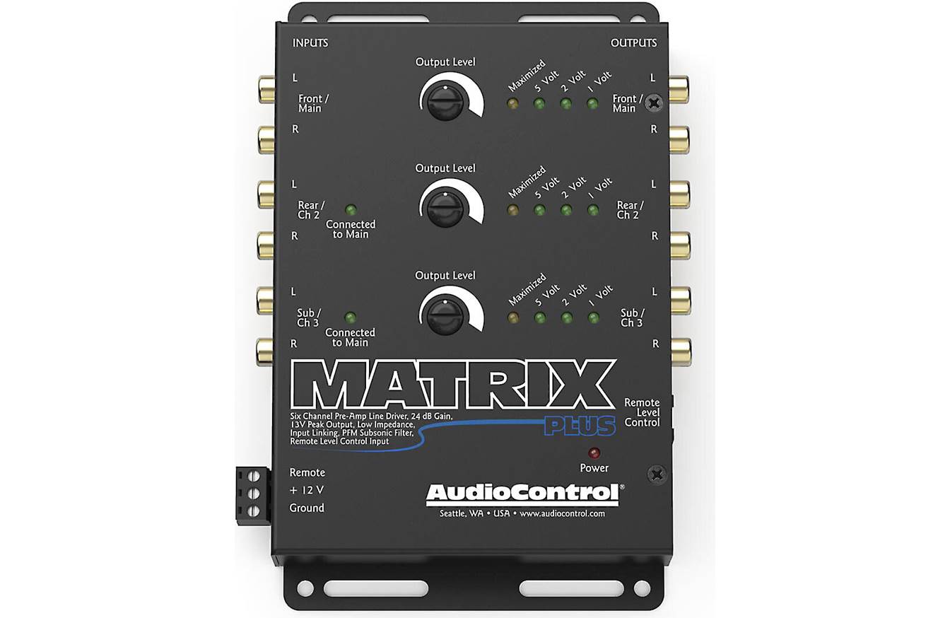 カーオーディオ MATRIX.Plus AudioControl Matrix Matrix Plus | Competition Sound | Competition