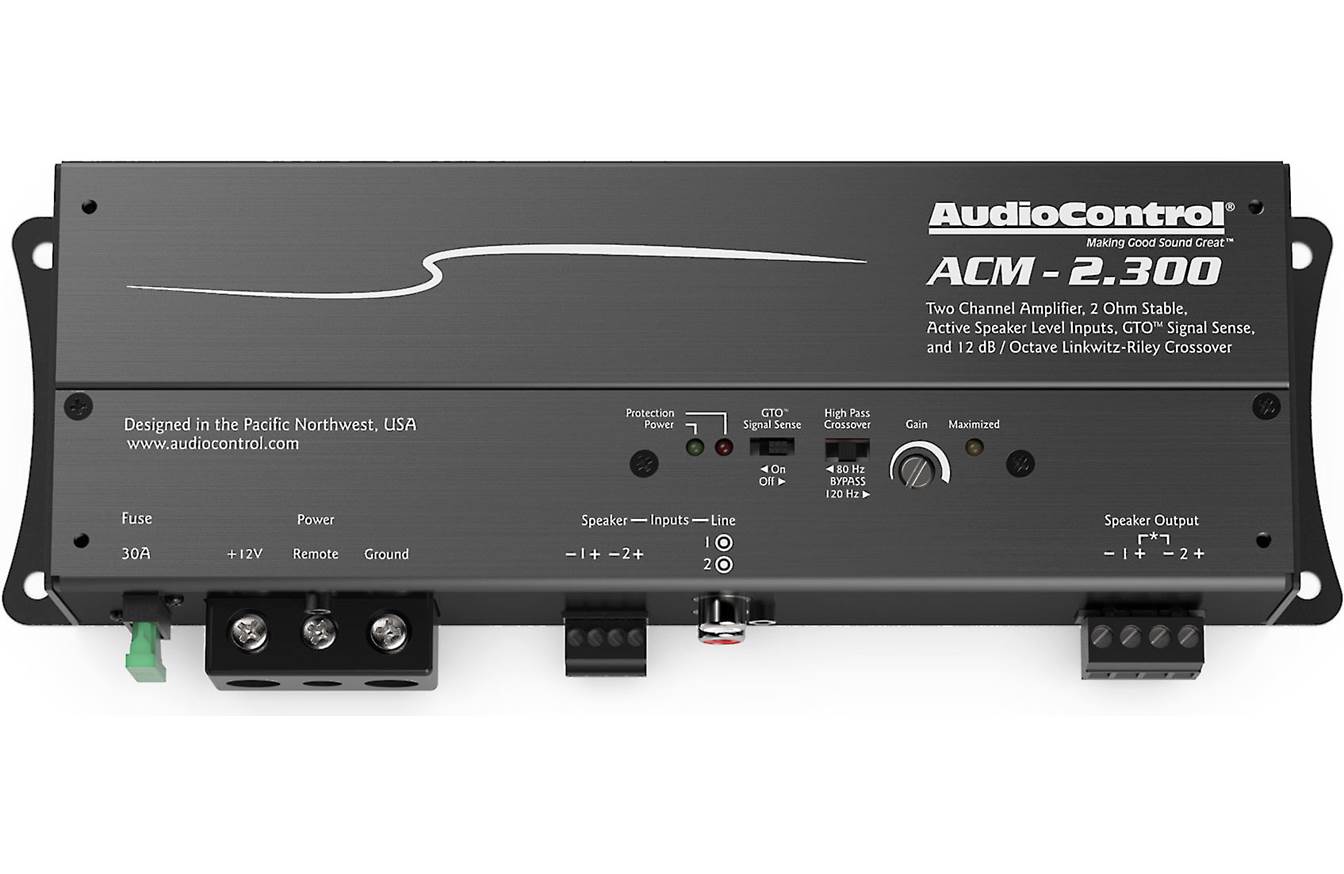 Control Micro 300 Camera AudioControl ACM-2.300 Micro 300 2 channel Amplifier | Competition ...
