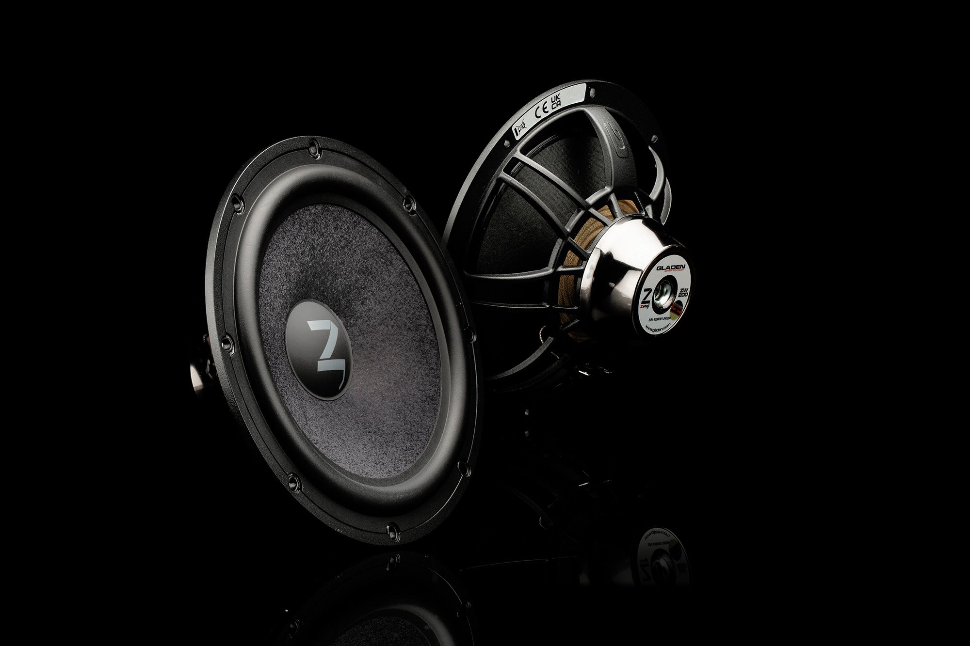 Gladen Zeta Line Zeta ZW 200 200mm Midwoofer (Pair) | Competition