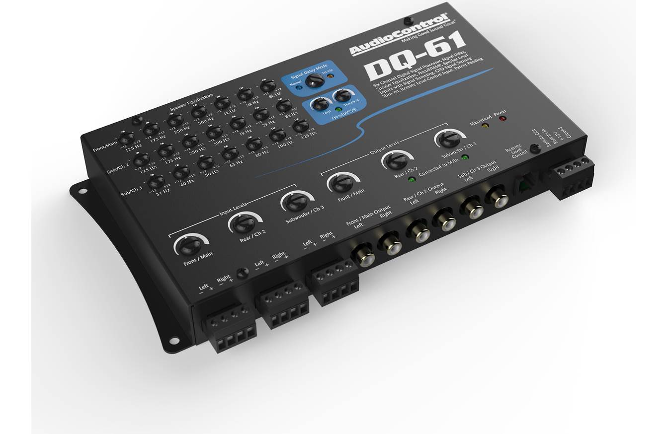 AudioControl DQ-61 Six Channel Converter with EQ and Delay