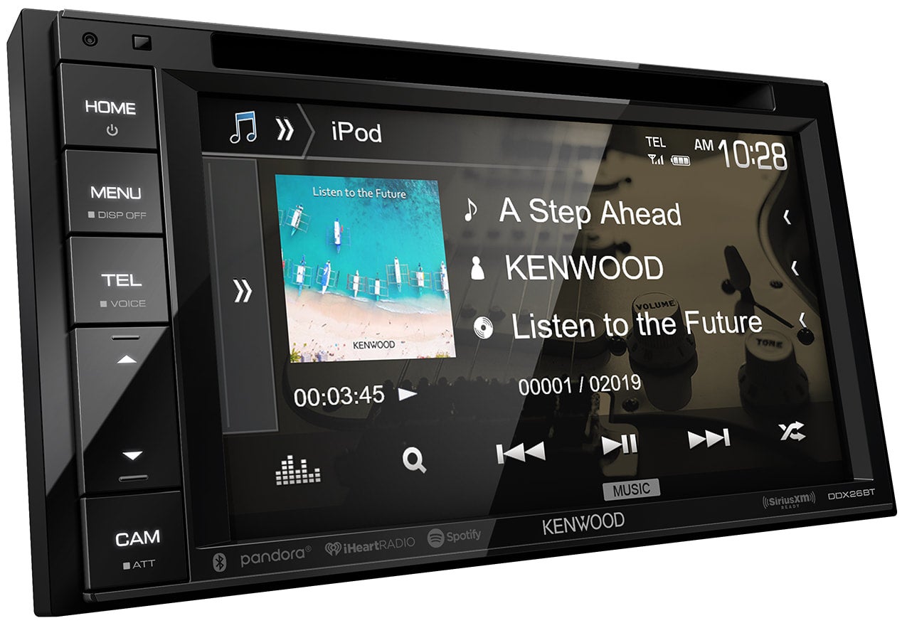 Kenwood DDX26BT DVD Multimedia Receiver with Bluetooth