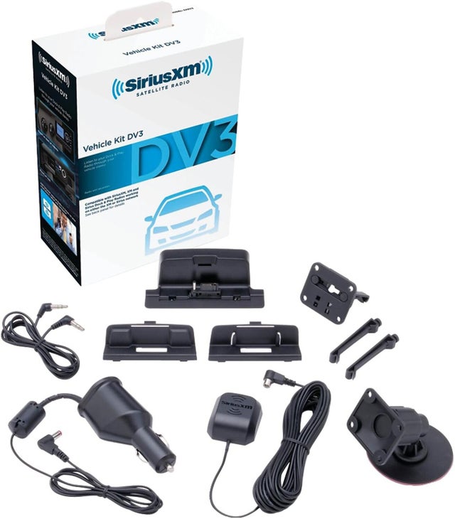 SiriusXM Onyx Plus Dock & Play satellite radio with home kit (subscription sold separately by SiriusXM) at