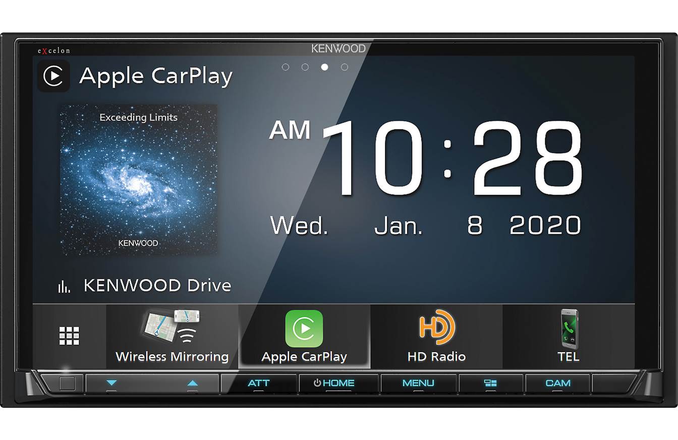 Kenwood DMX907S CarPlay & Android Auto Ready Multimedia receiver